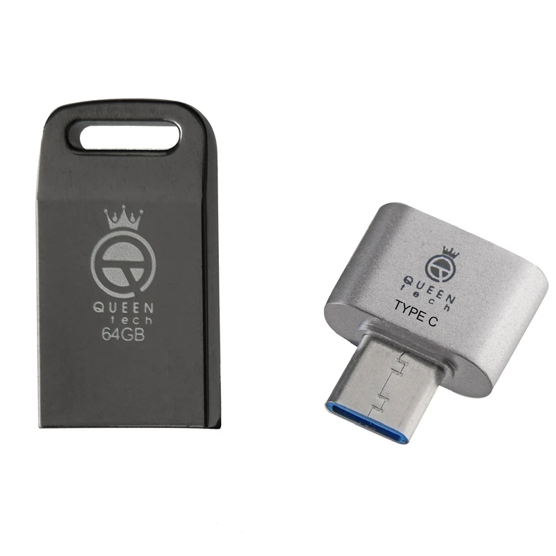 فلش مموری 64 گیگ همراه با رابط USB (کد3)